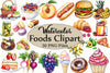 Foods Clipart Bundle