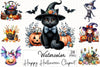 Happy Halloween Clipart Bundle
