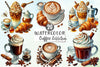 Coffee Addiction Clipart Bundle
