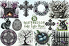 Gothic Easter Clipart Bundle 6