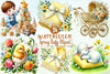 Spring Baby Clipart Bundle