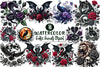 Gothic Animals Clipart Bundle