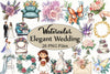 Elegant Wedding Clipart Bundle 2