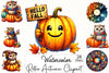 Retro Autumn Clipart Bundle 7