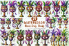 Mardi Gras Drinks Clipart Bundle 4