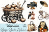 Beige & Black Autumn Clipart Bundle 3
