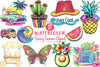 Groovy Summer Clipart Bundle 3