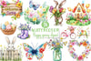 Happy Spring Clipart Bundle