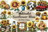 Sunflower Bliss Clipart Bundle