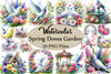 Spring Doves Clipart Bundle 7