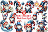 Patriotic Gnome Clipart Bundle 3