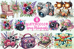 Spring Photography Clipart Bundle - CraftNest - Digital Crafting and Art