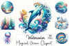 Magical Ocean Clipart Bundle 4