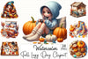 Fall Lazy Day Clipart Bundle