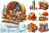 Fall Picnic Clipart Bundle