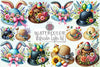 Easter Hat Clipart Bundle 1