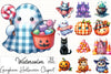 Gingham Halloween Clipart Bundle