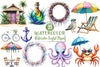 Coastal Clipart Bundle