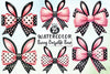 Easter Bunny Bow Clipart Bundle 3