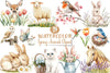 Spring Animals Clipart Bundle