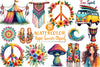 Hippie Summer Clipart Bundle 13