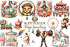 Vintage Spring Circus Clipart Bundle