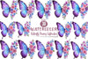 Butterfly Flowers Clipart Bundle 9
