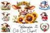 Cute Cow Clipart Bundle