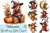 Autumn Doll Clipart Bundle