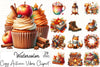 Cozy Autumn Vibes Clipart Bundle