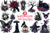 Gothic Spring Clipart Bundle