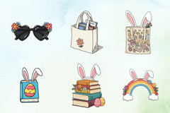 Groovy Easter Retro Flower Clipart Bundle - CraftNest - Digital Crafting and Art