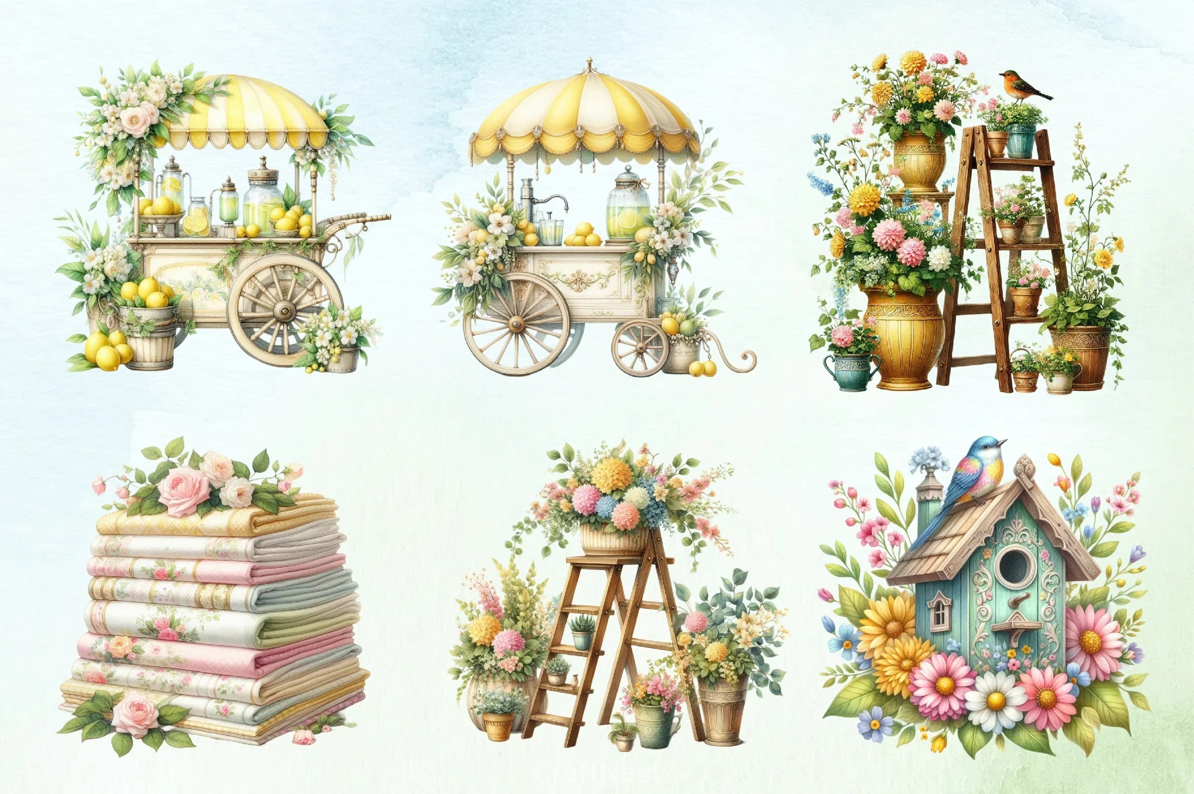 Spring Clipart Bundle 6 - CraftNest - Digital Crafting and Art