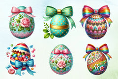 Easter Egg Clipart Bundle 8 - CraftNest - Digital Crafting and Art