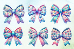 Easter Bow Clipart Bundle 3 - CraftNest - Digital Crafting and Art