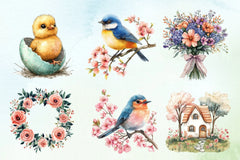 Spring Clipart Bundle 4 - CraftNest - Digital Crafting and Art