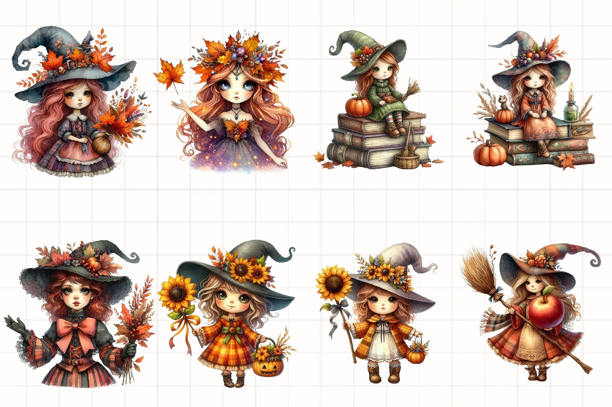 Autumn Doll Clipart Bundle - CraftNest - Digital Crafting and Art