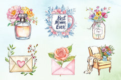 Mother's Day Clipart Bundle 8 - CraftNest - Digital Crafting and Art
