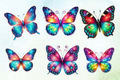 Magic Butterflies Clipart Bundle - CraftNest - Digital Crafting and Art