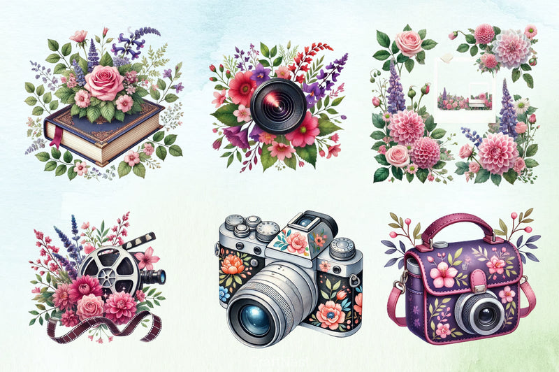 Spring Photography Clipart Bundle - CraftNest - Digital Crafting and Art