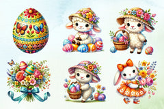 Easter Animals Clipart Bundle 3 - CraftNest - Digital Crafting and Art