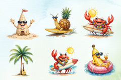 Vintage Super Bowl Clipart Bundle - CraftNest - Digital Crafting and Art