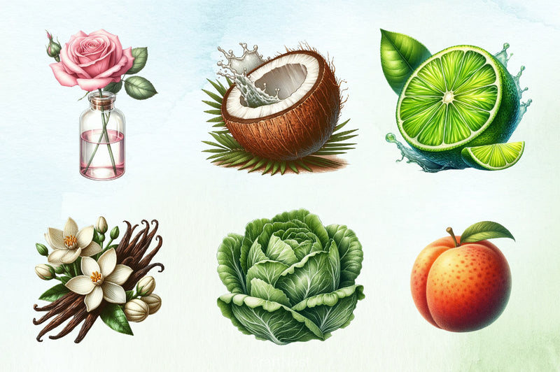Fresh Essence Clipart Bundle - CraftNest - Digital Crafting and Art