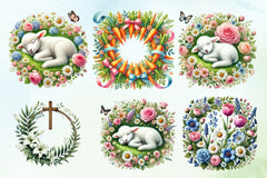 Easter Frames Clipart Bundle - CraftNest - Digital Crafting and Art