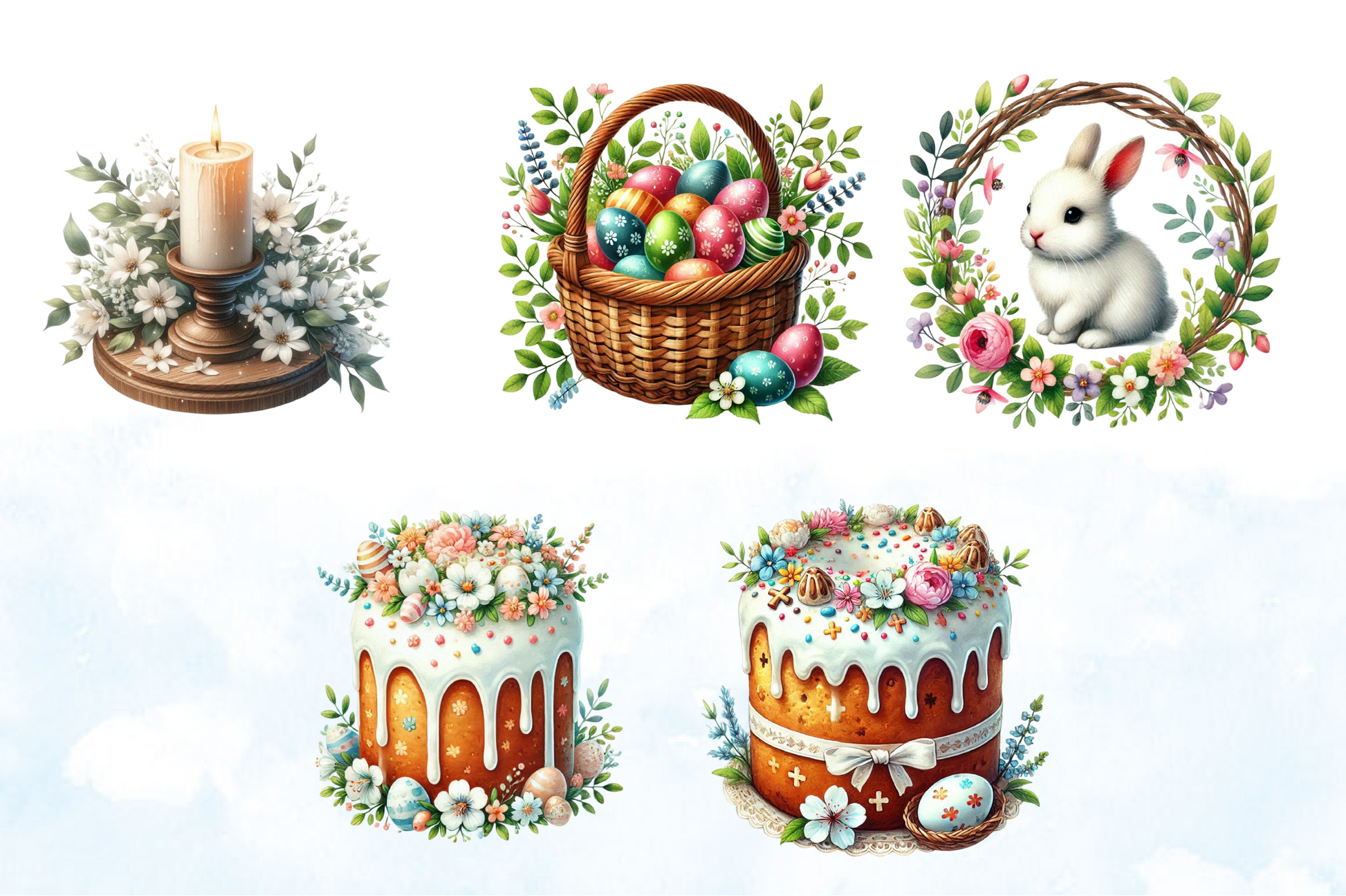 Easter Clipart Bundle 4 - CraftNest - Digital Crafting and Art