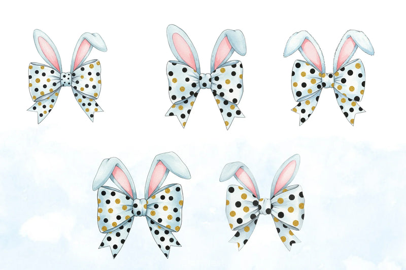 Glitter Easter Bunny Clipart Bundle 42 - CraftNest - Digital Crafting and Art