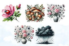 Spring Clipart Bundle 3 - CraftNest - Digital Crafting and Art