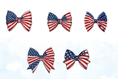 Coquette Bow 4th of July Clipart Bundle - CraftNest - Digital Crafting and Art
