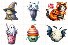 Halloween Black Cats Clipart Bundle - CraftNest - Digital Crafting and Art