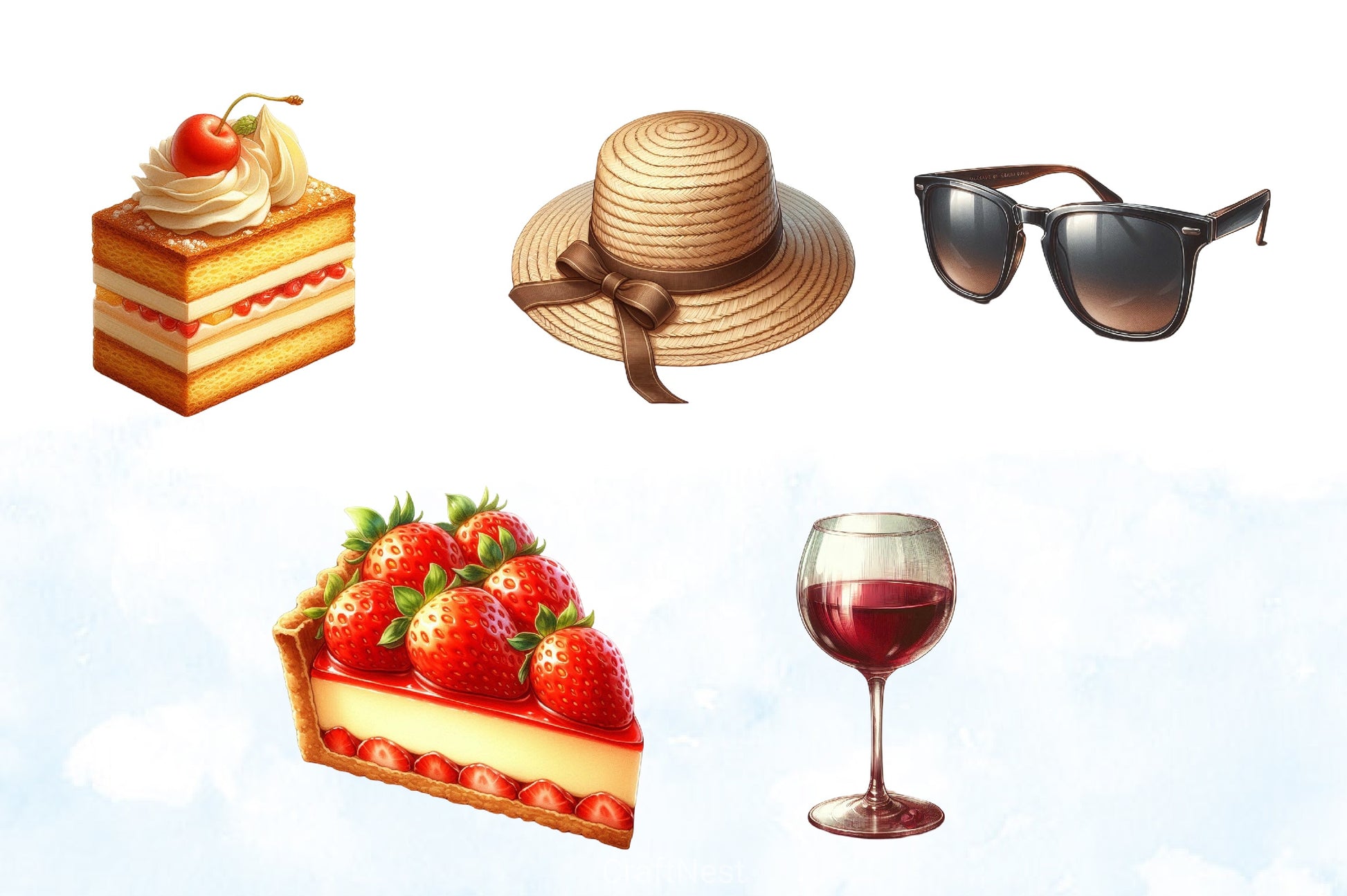 Picnic Clipart Bundle - CraftNest - Digital Crafting and Art